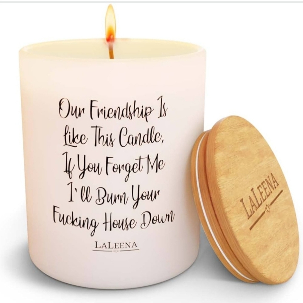 LaLeena Candle "Our Friendship is like This Candle" Various Scents 14oz NIB